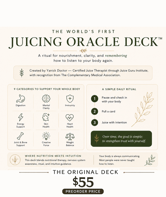 The Nourish and Thrive Juicing Deck