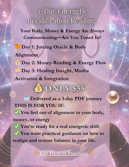 3-Day Energetic Recalibration Reading