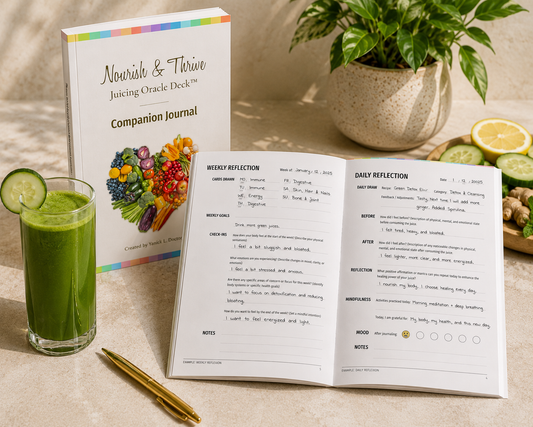 Nourish & Thrive Juicing Oracle Companion Journal™